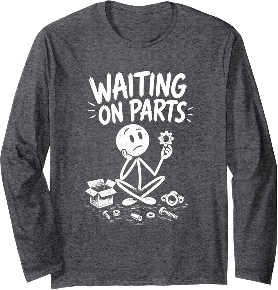 Enthusiasts Long Sleeve T-Shirt - Adult Unisex Dark Heather Grey
