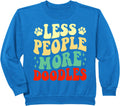 Labradoodle Bernedoodle Goldendoodle - Doodle Lover - Doodle Sweatshirt - Royal Blue