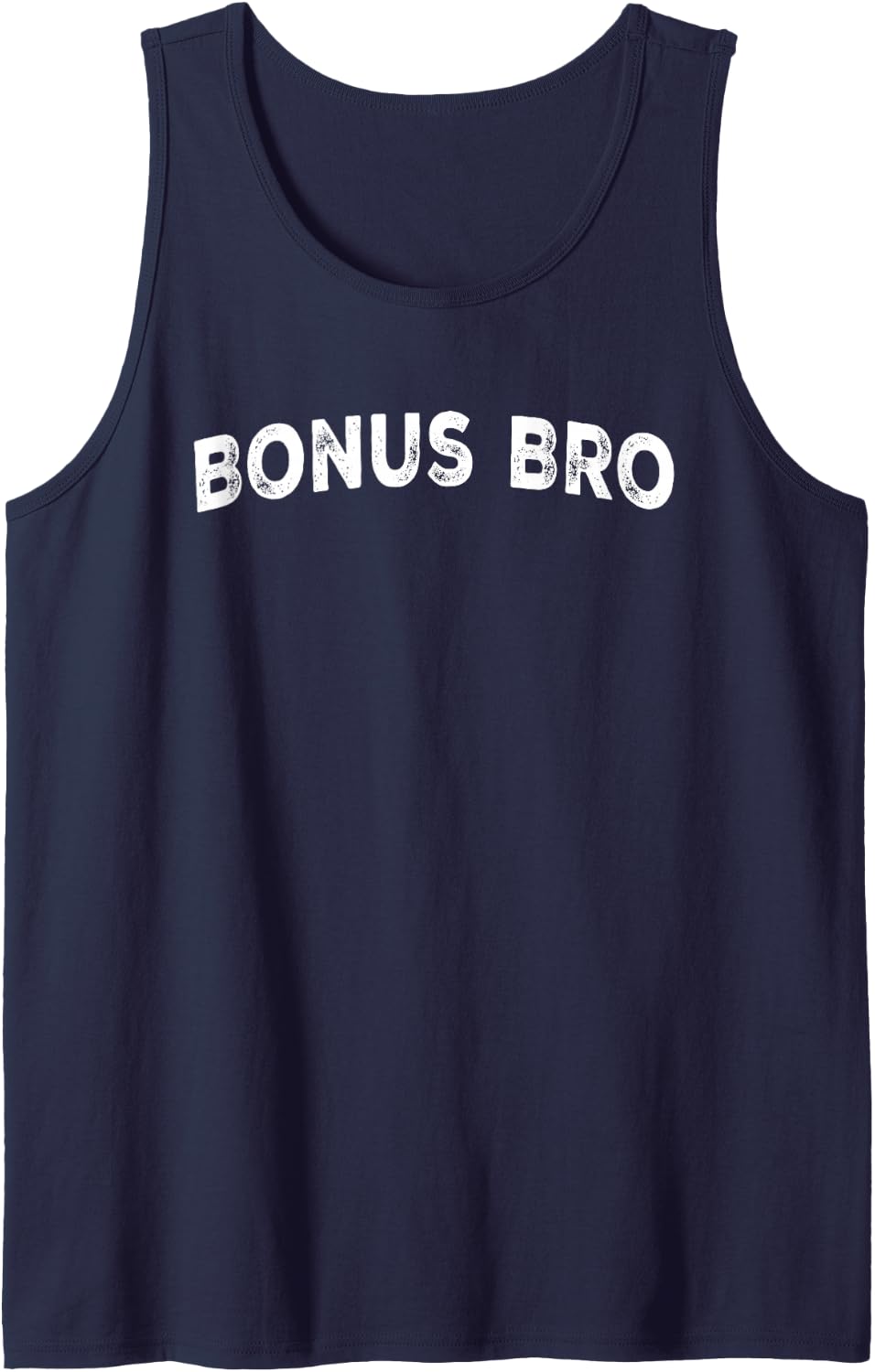 Bonus Bro Sleeveless Tank Top - Navy Blue