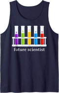 Future Scientist STEM Science Student Physics Chemistry Sleeveless Tank Top - Navy Blue