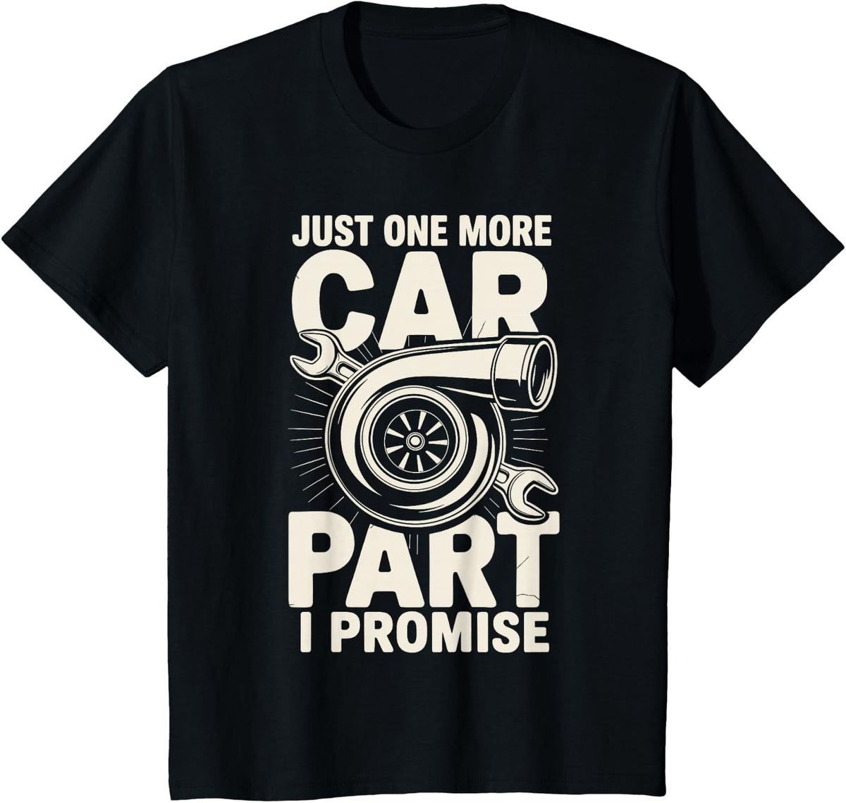 Cool Car Parts Art for Men Boys Dad Auto Mechanic Car Guy T-Shirt - Black
