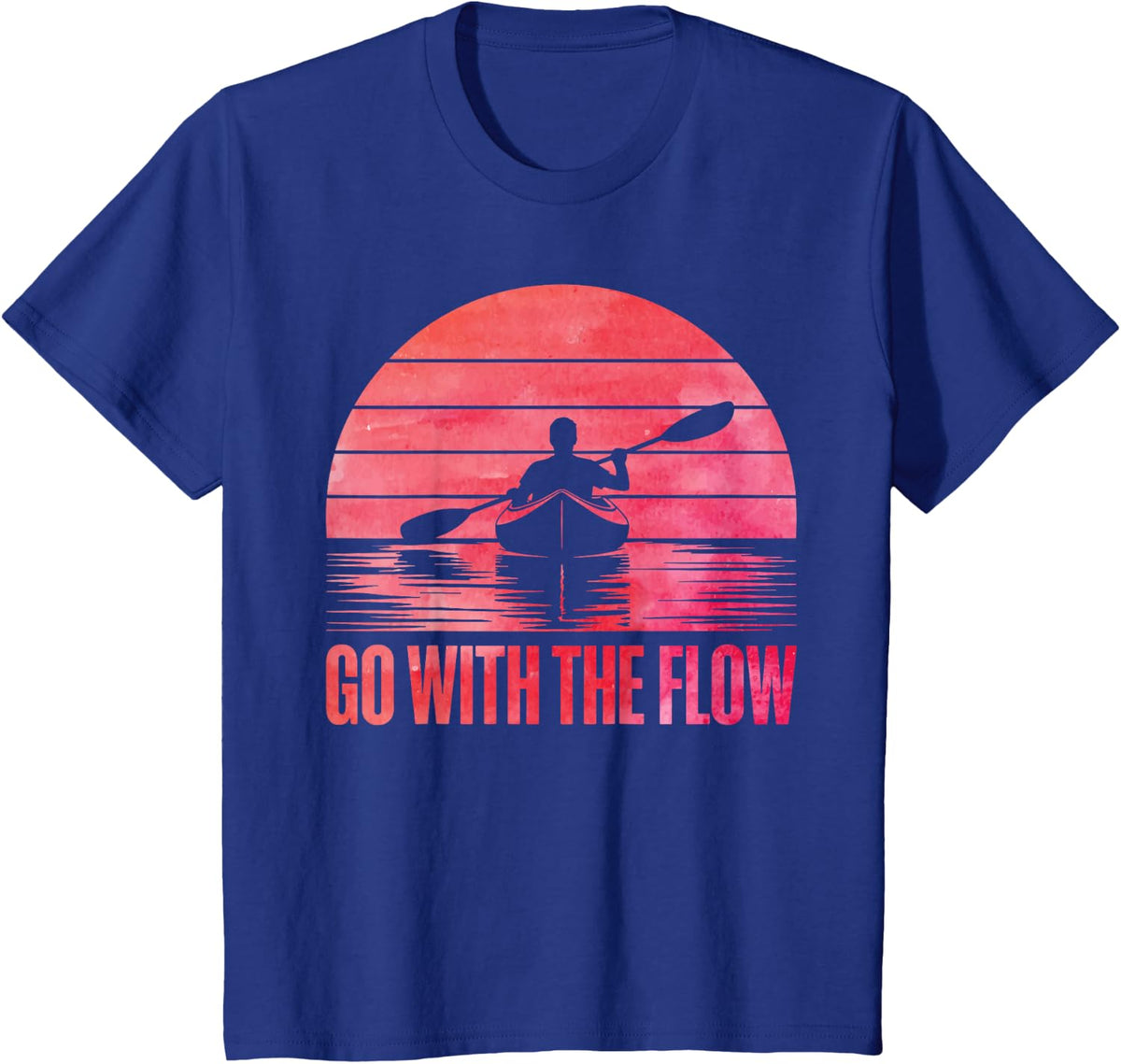 Cool Kayak Design for Men Women Kayaker Kayak Kayaking T-Shirt - Royal Blue
