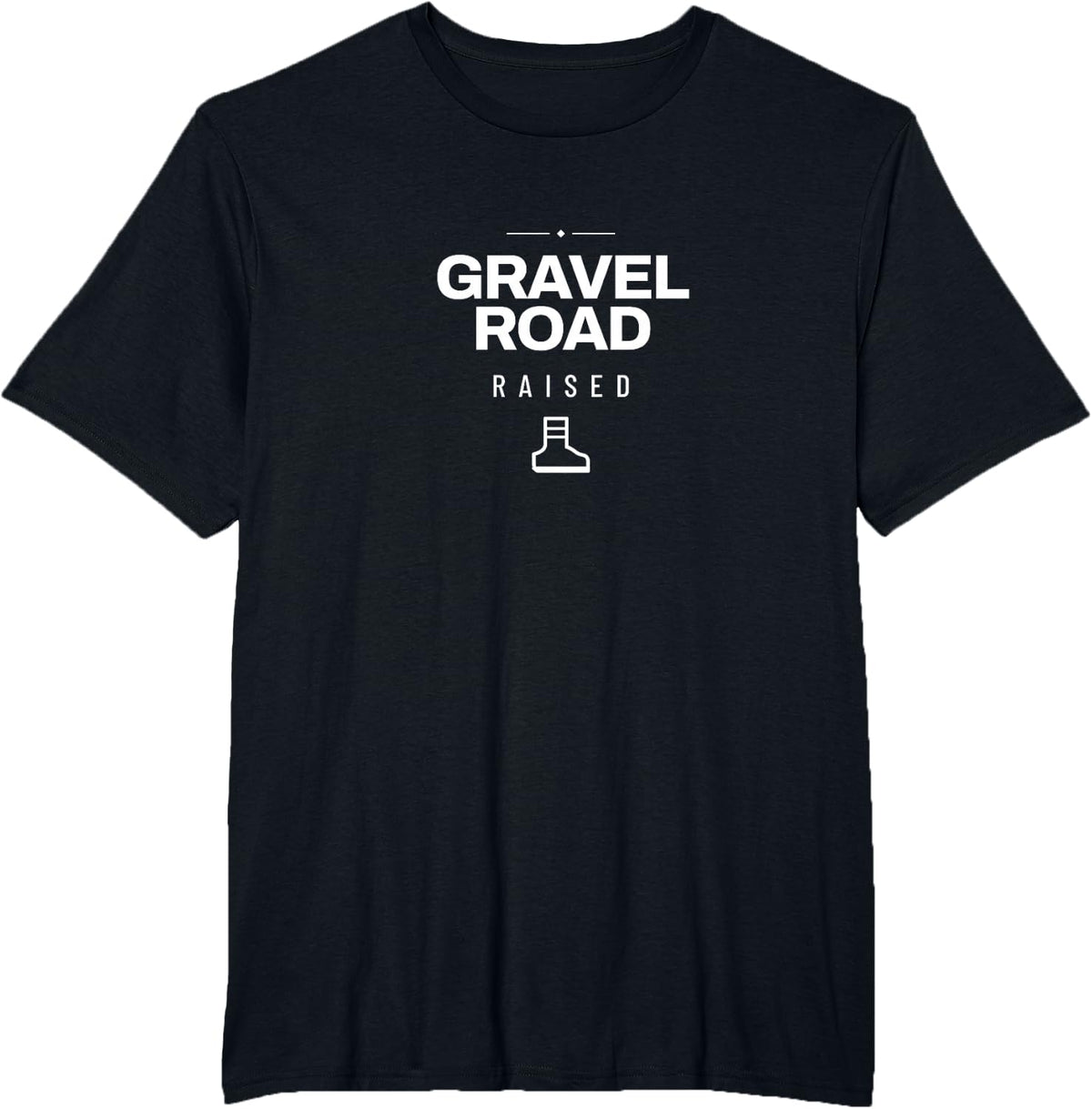 Cowgirl Boots Country Roads Western Rodeo Country Music T-Shirt - Black