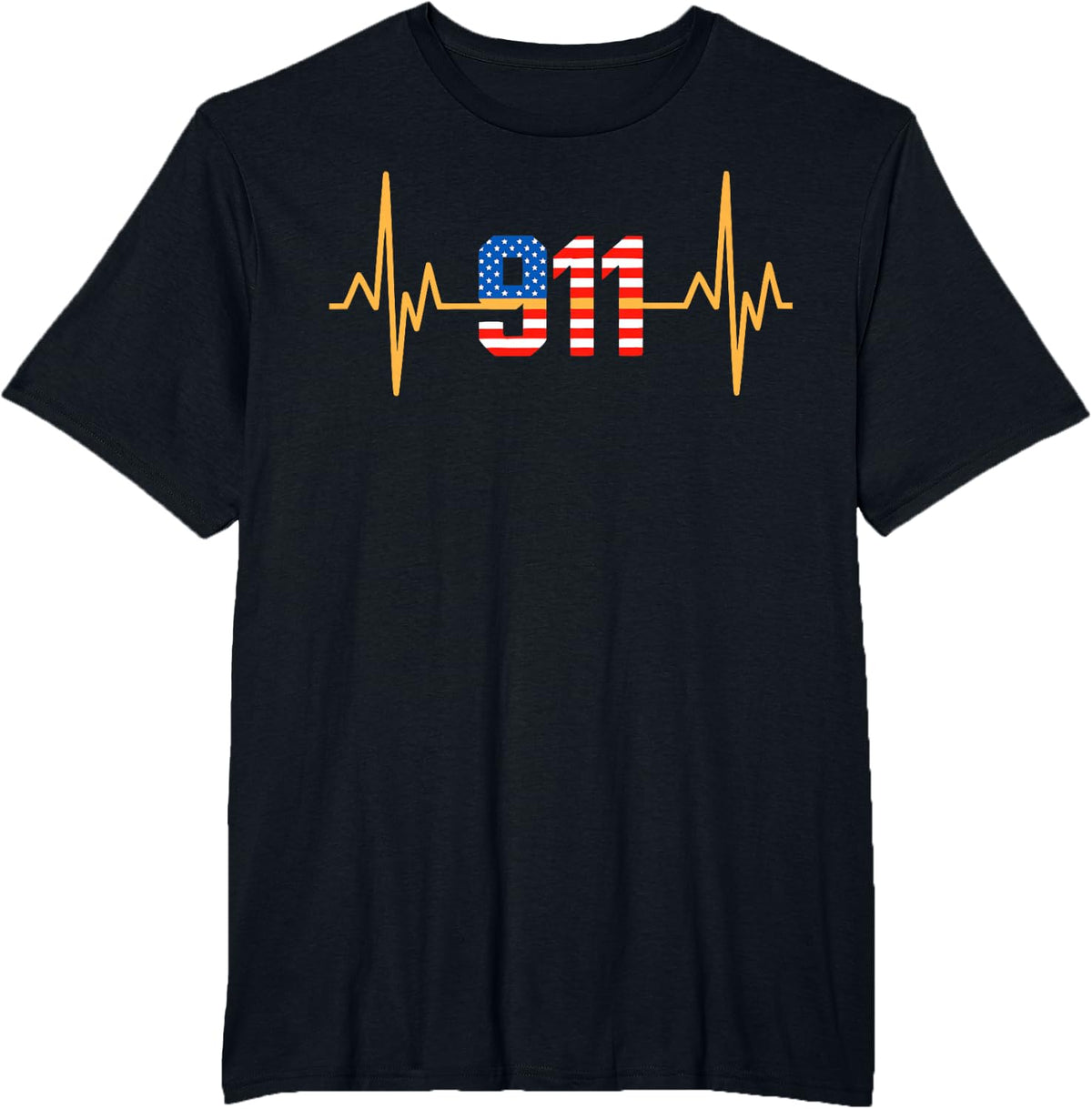 911 Emergency Call Taker Dispatcher T-Shirt - Black