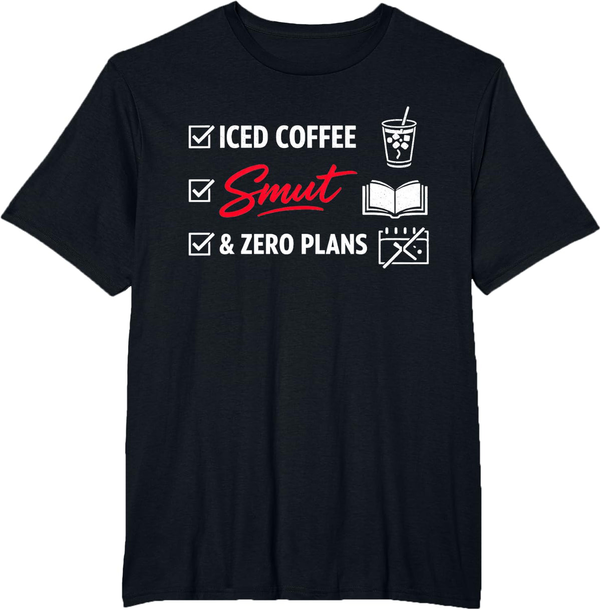 Spicy Book Reader Dark Romance Bookworm Book Lover T-Shirt - Black