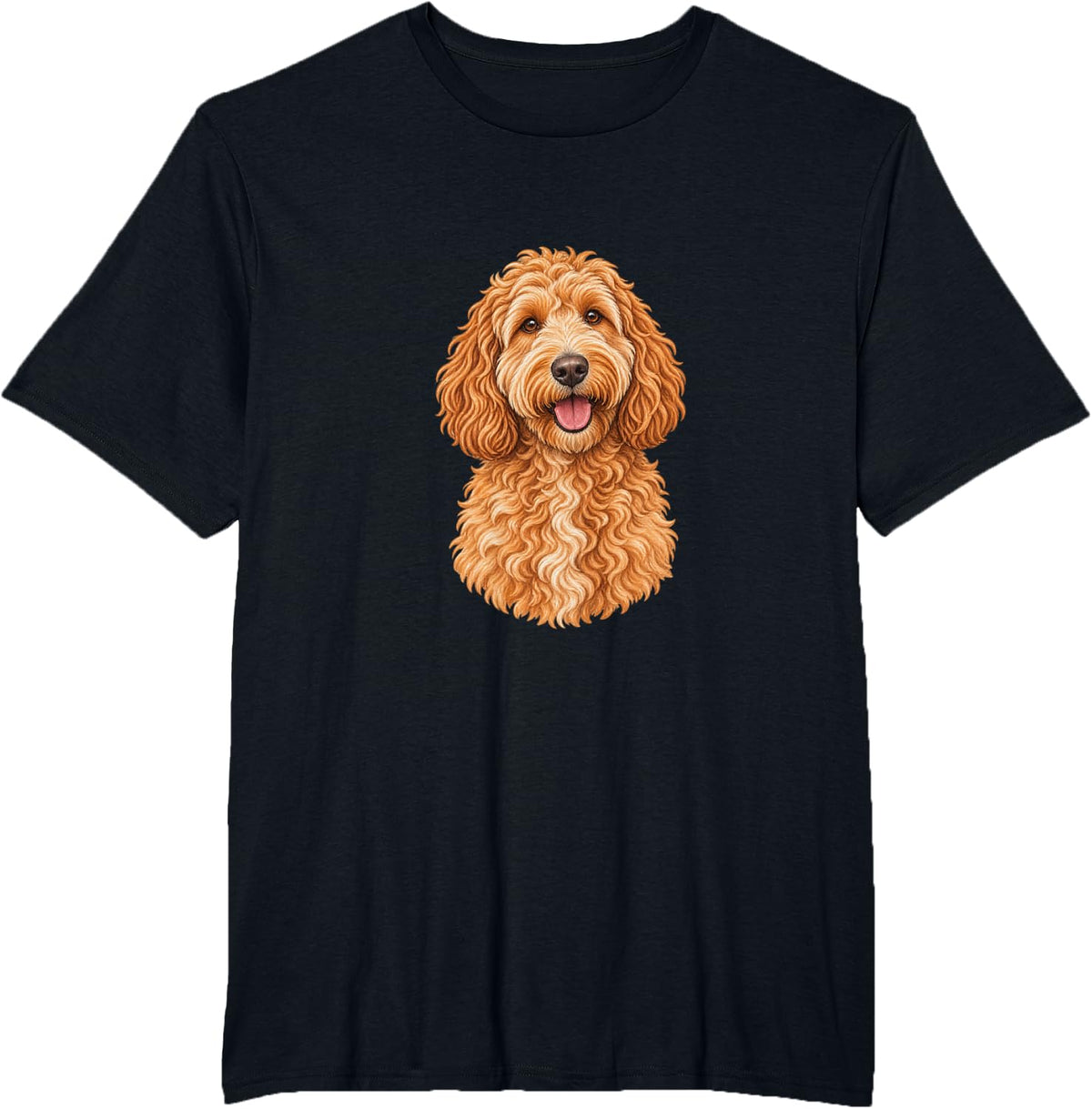 Goldendoodle Dog Lover T-Shirt - Black