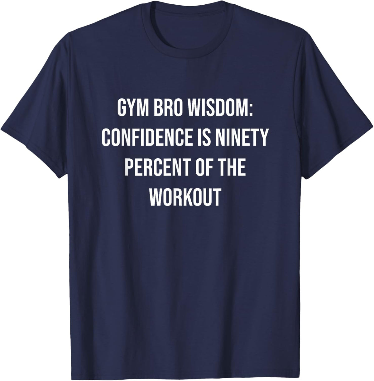 Workout T-Shirt - Navy Blue