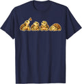 Cute Turtle Lover Reptile Personality Humor T-Shirt - Navy Blue