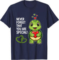 Turtle Never Forget that You are Special T-Shirt - Navy Blue