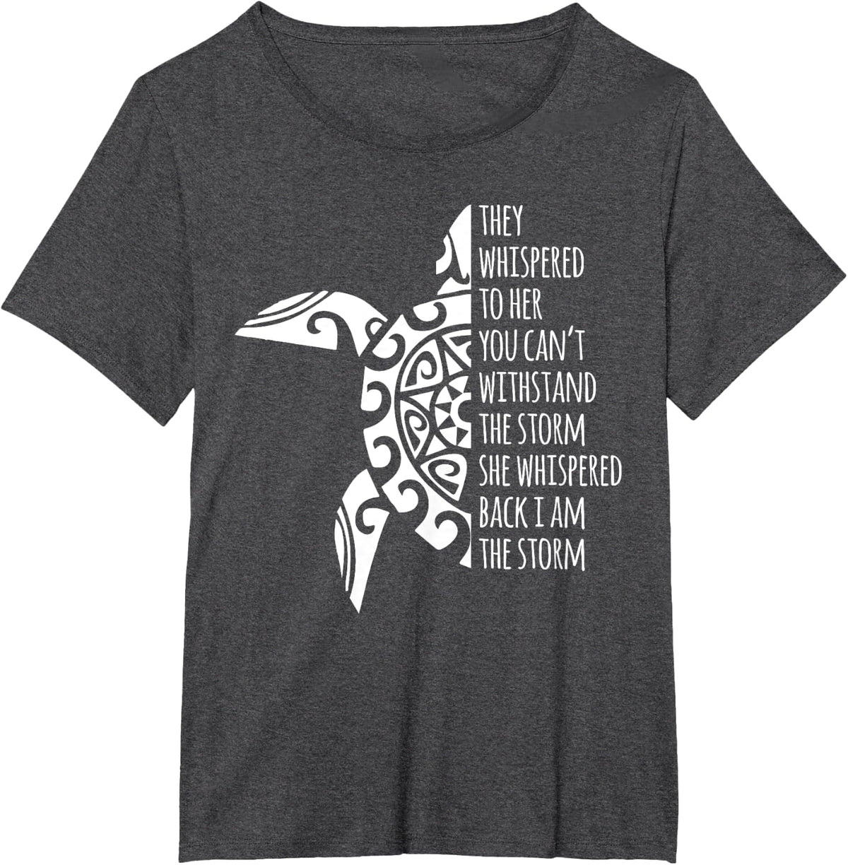 Turtle Water Turtle Animals Reptiles Water Sea T-Shirt for Men Women - Dark Heather Grey