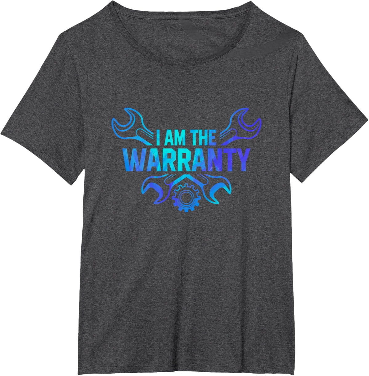 I Am The Warranty Car Lover Car Mechanic Automobile Repair T-Shirt - Dark Heather Grey