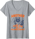 Women's Polymer Chemist Macromolecular Science Researcher Chemistry V-Neck T-Shirt - Heather Grey