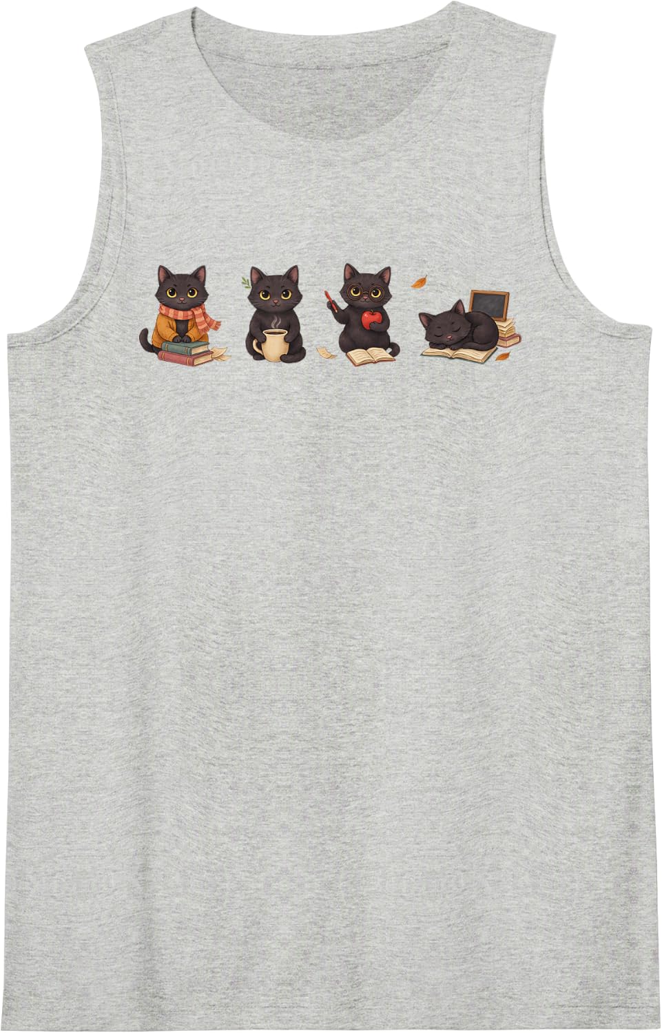 English Teacher Literacy Instructor Reading Language Arts Sleeveless Tank Top - Heather Grey