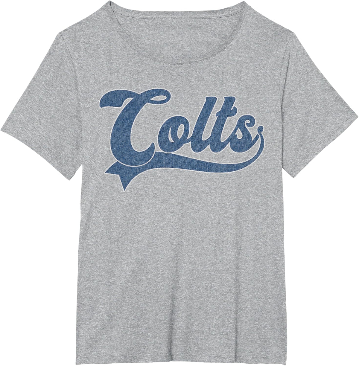 Colts Name Vintage Retro Gift Men Women Boy Girl T-Shirt - Heather Grey